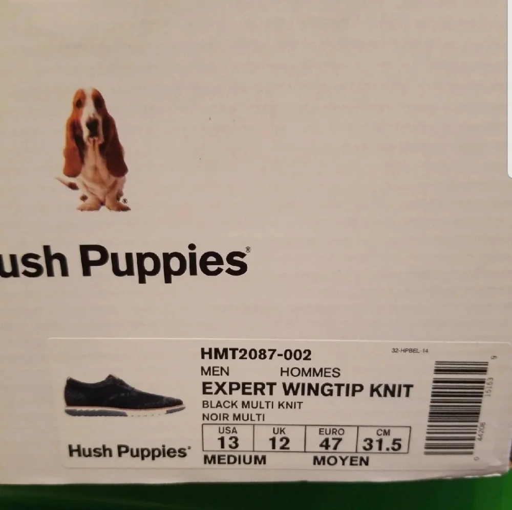 Hush Puppies Expert Wingtip Knit